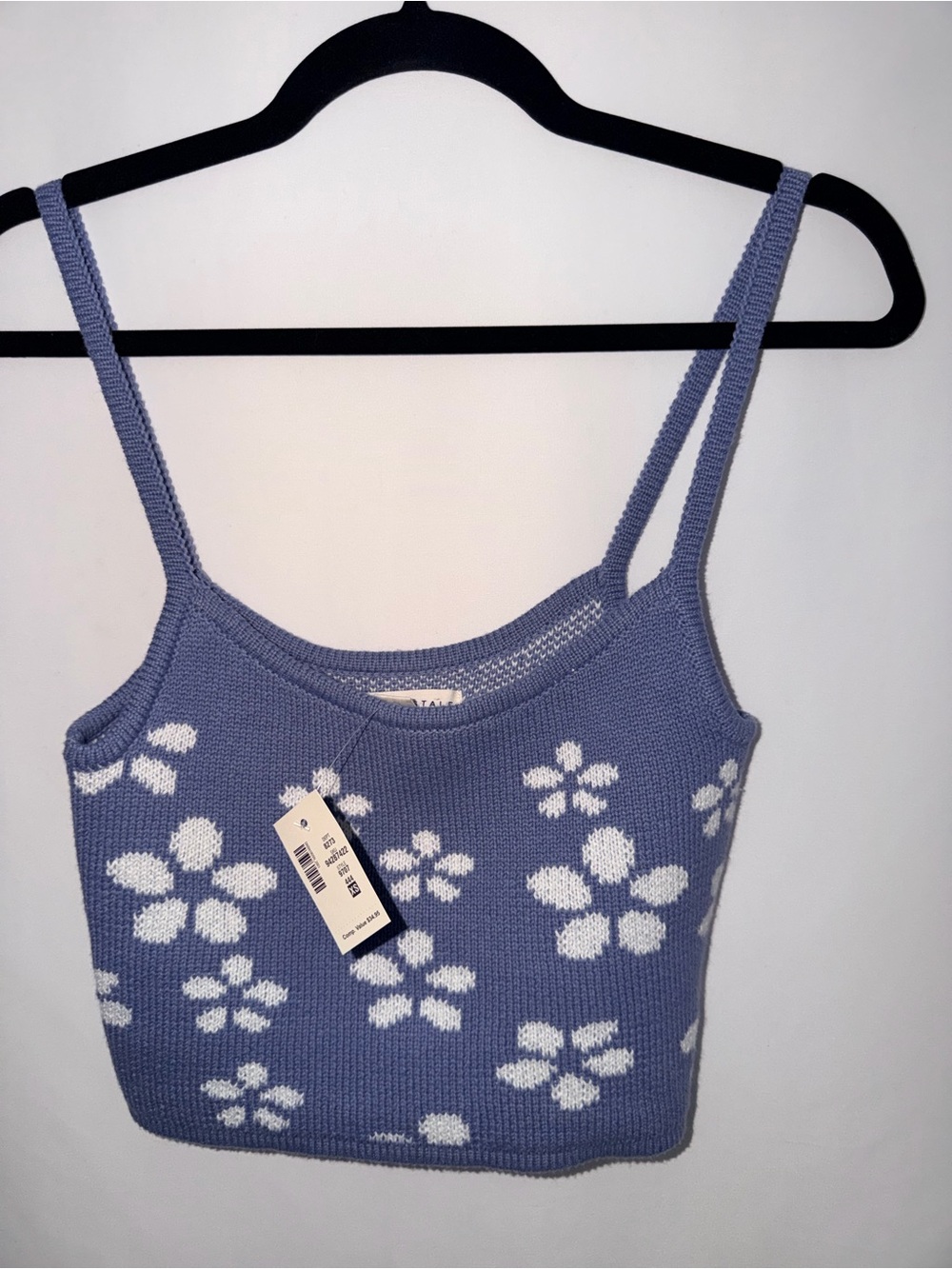 Aeropostale Lavender Floral Knit Camisole NWT